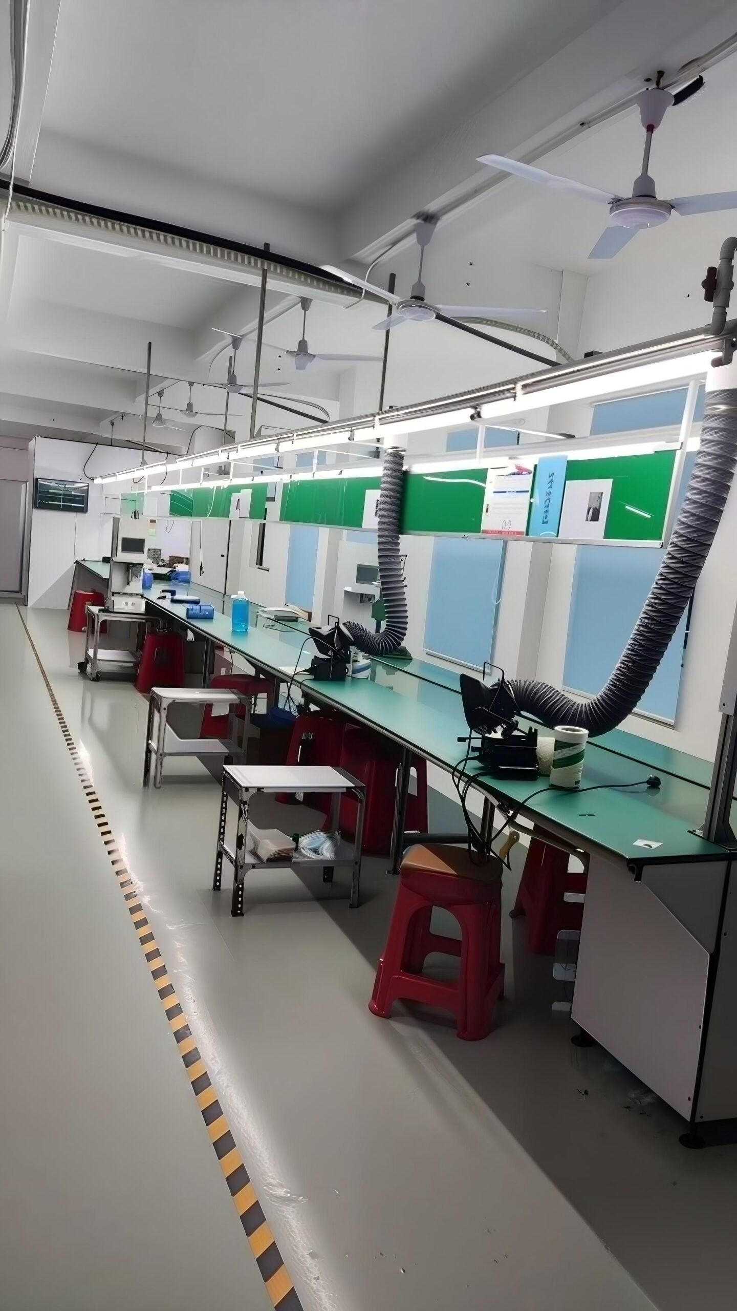 JyFan cooling-fan assembly workshop