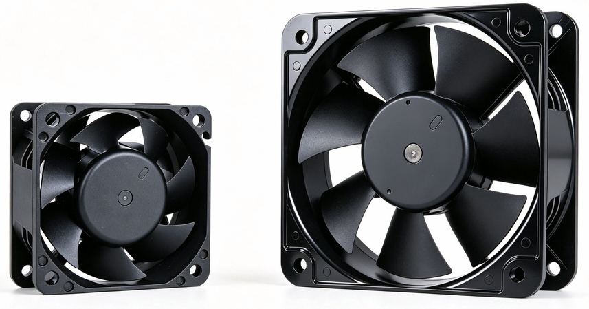 JyFan electronically commutated EC fans powered by AC